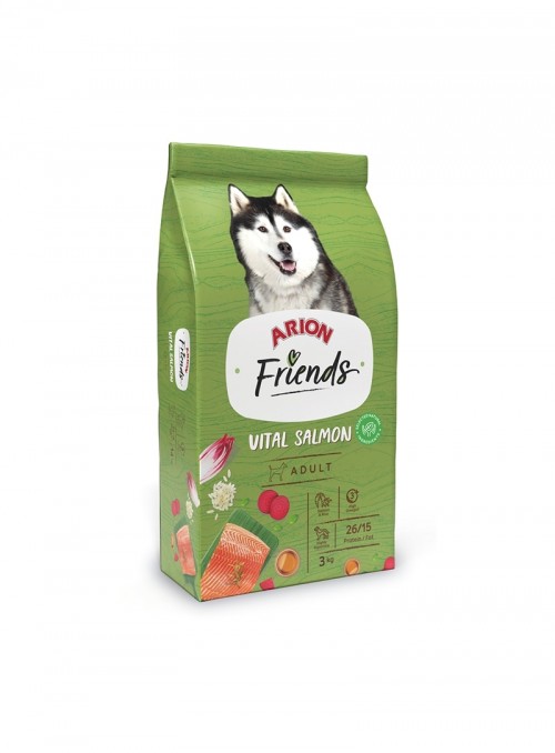 ARION FRIENDS DOG VITAL SALMON - 14kg - AF02271