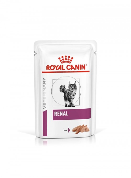 ROYAL CANIN CAT RENAL LOAF SAQUETA - 85gr - RC1246000