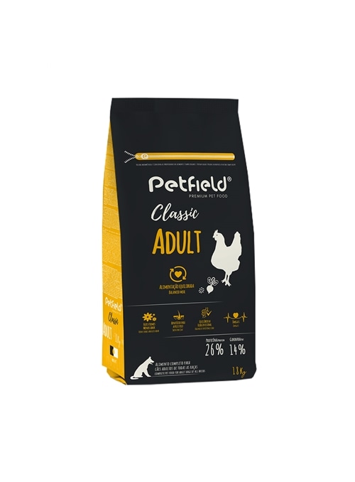 PETFIELD DOG CLASSIC ADULT - 18kg - PETFLD1003