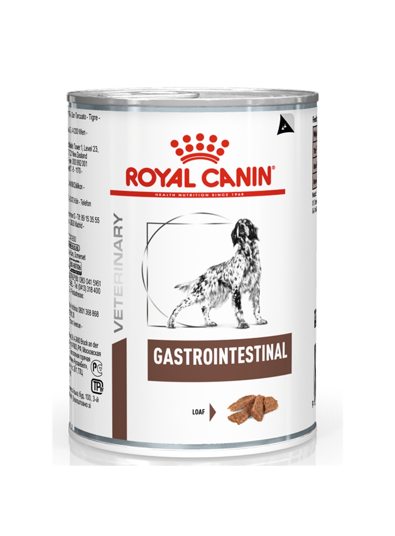 ROYAL CANIN GASTRO INTESTINAL WET - LATA - 400gr - RCGASIN04