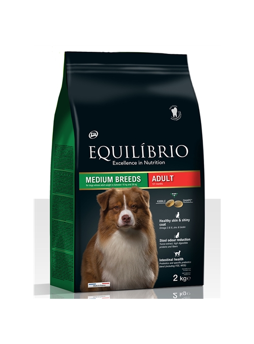 EQUILÍBRIO DOG ADULT MEDIUM BREED - 2kg - E101764