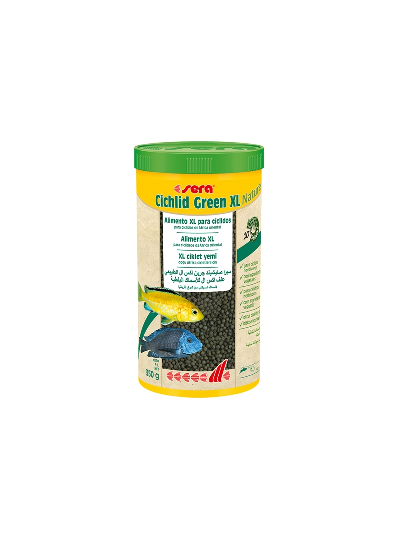 SERA CICHLID GREEN XL NATURE - 10 litros - SE00218