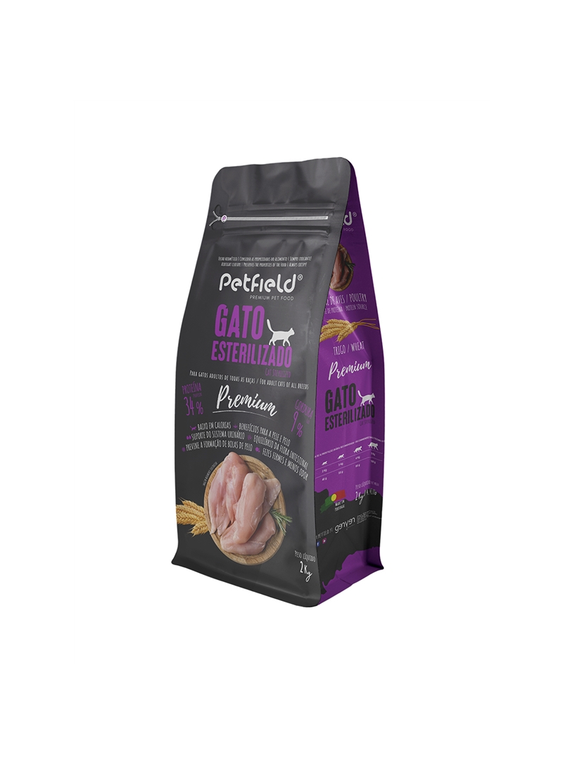 PETFIELD PREMIUM CAT STERILIZED - 6KG - PETFLD2052