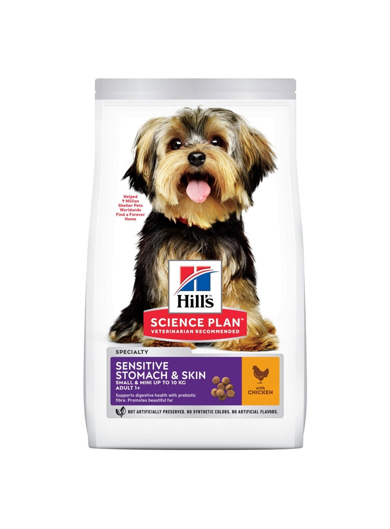 HILLS SCIENCE PLAN DOG AD SMALL & MINI STOMACH & SKIN - 1,5kg - HSM4430