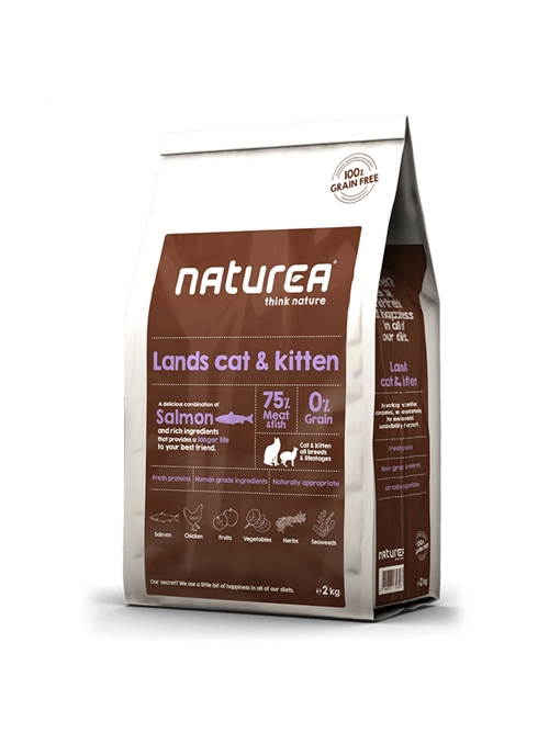 NATUREA LANDS CAT & KITTEN - 350gr - NL00350N