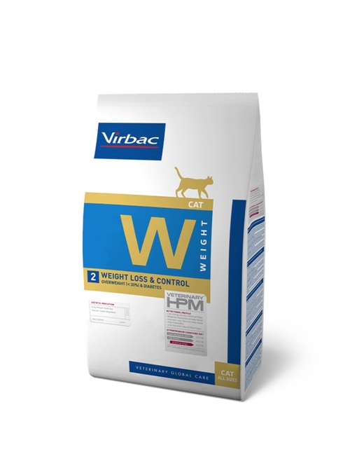 VIRBAC CAT W2 - WEIGHT LOSS & CONTROL - 1,5kg - RACCW21K