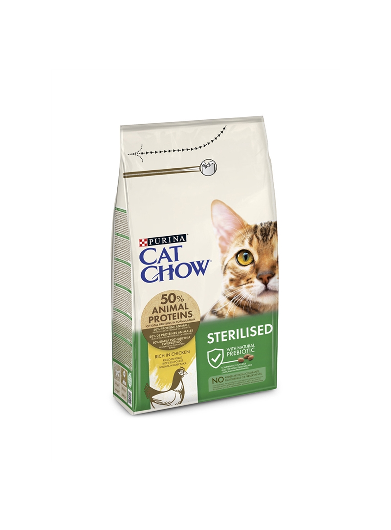 CAT CHOW STERILISED - 1,5kg - CC81247