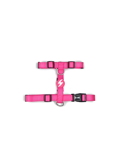 DASHI BACK-HARNESS SOLID PINK - XS - DBH00037