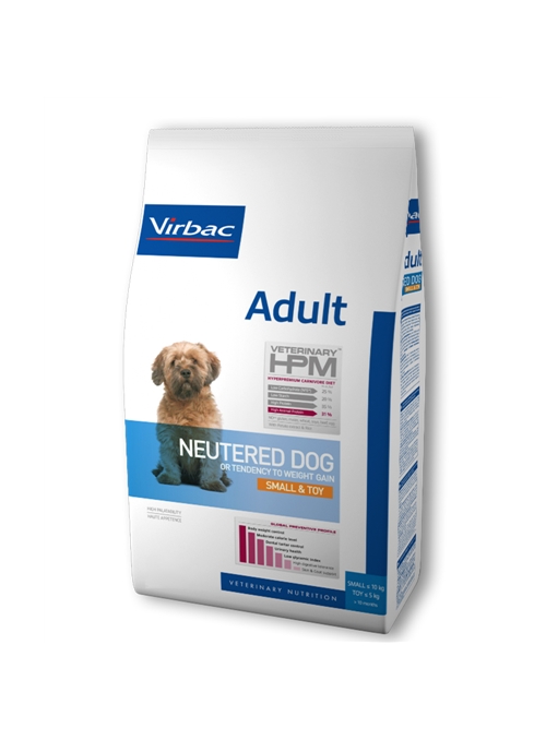 VIRBAC DOG NEUTERED ADULT SMALL & TOY - 1,5kg - RACDNS15K