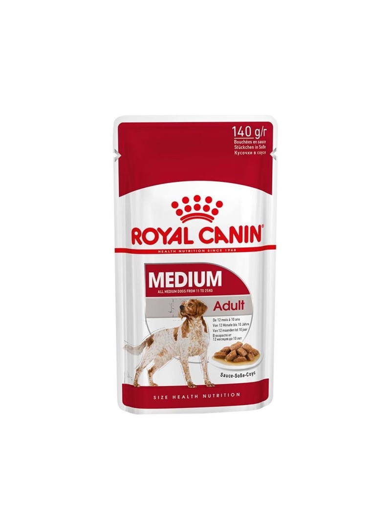 ROYAL CANIN MEDIUM ADULT - SAQUETA - 140gr - RCMAD140