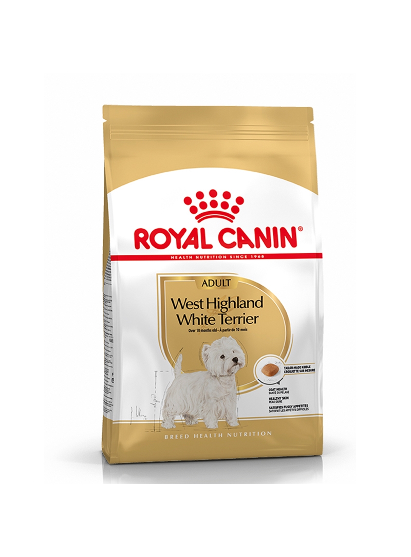 ROYAL CANIN WEST HIGHLAND WHITE TERRIER ADULT - 1,5kg - RCWEHIG15