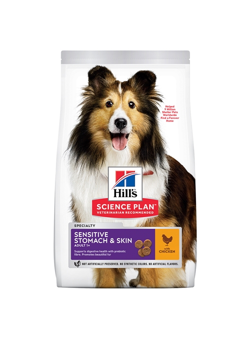 HILLS SCIENCE PLAN DOG STOMACH & SKIN CHICKEN - 14kg - H4365