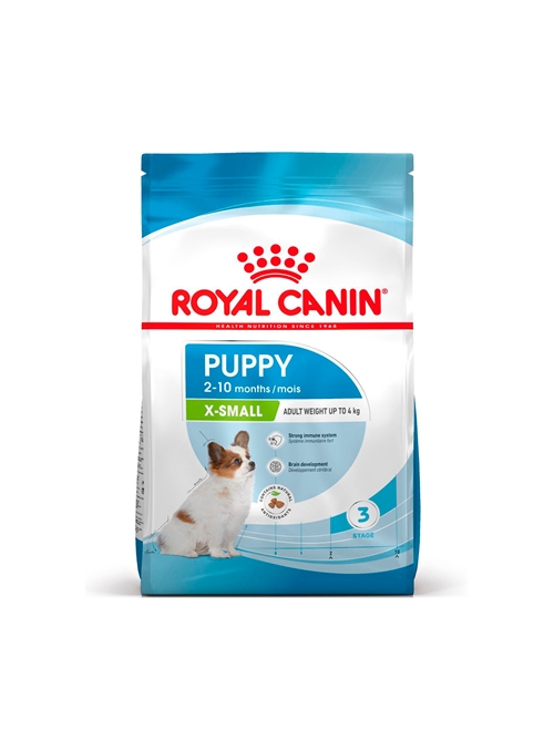 ROYAL CANIN X-SMALL PUPPY - Cães Alimentação Júnior Royal Canin Royal Canin  Embalagem 500gr