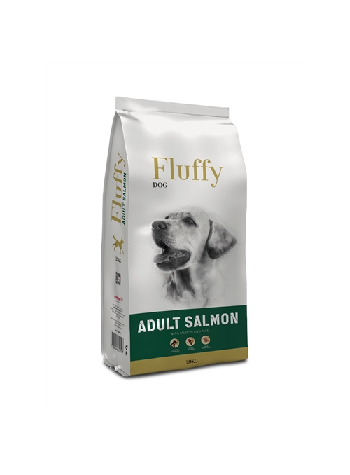 FLUFFY DOG ADULT SALMON - 20kg - F100120