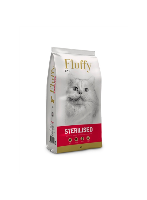 FLUFFY CAT ADULT STERILISED - 2kg - F201302