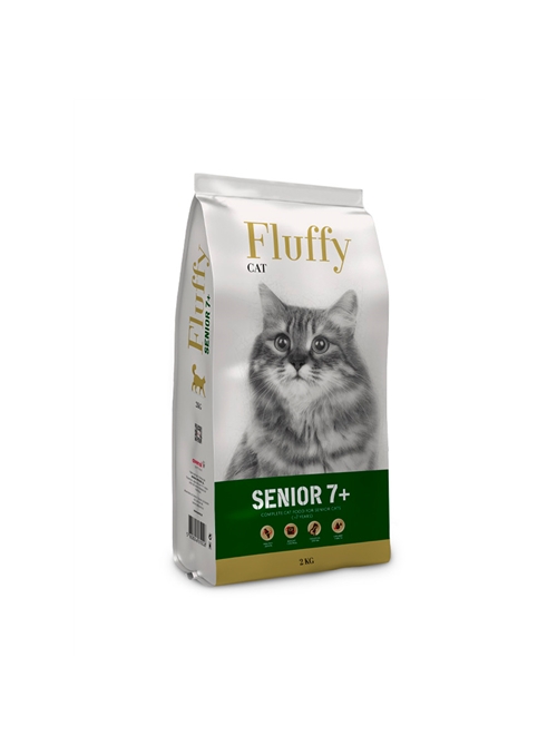 FLUFFY CAT SENIOR 7+ - 2kg - F301102