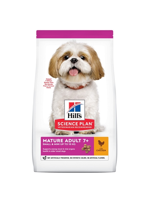 HILLS SCIENCE PLAN DOG MATURE SMALL & MINIATURE CHICKEN - 3kg - HSM2740