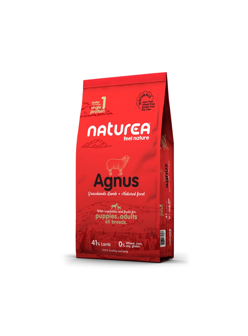 NATUREA NATURALS PUPPY / ADULT AGNUS LAMB - 12kg - NR229