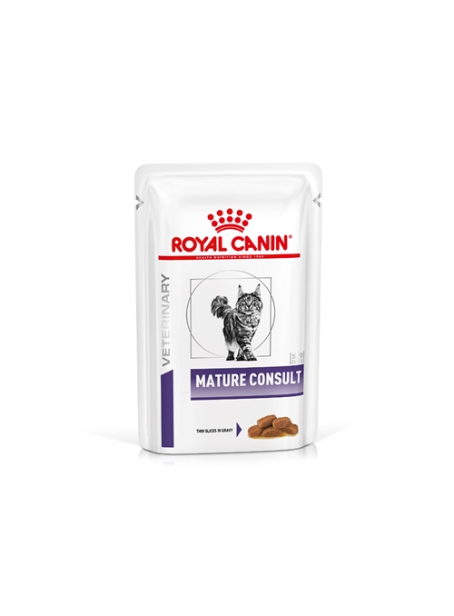 ROYAL CANIN CAT MATURE CONSULT SAQUETA - 85gr - RC4090001