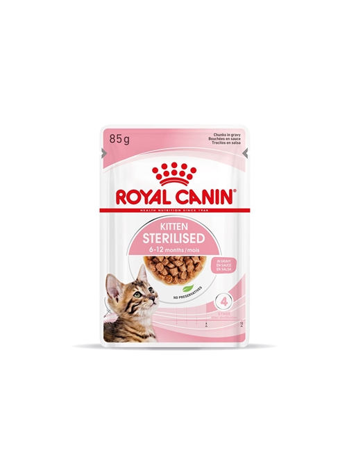 ROYAL CANIN KITTEN STERILISED - GRAVY - 85gr - RC1071000