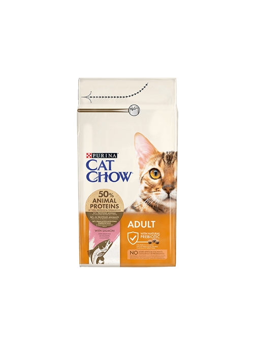 CAT CHOW ADULTO SALMÃO - 1,5kg - CCHADSA