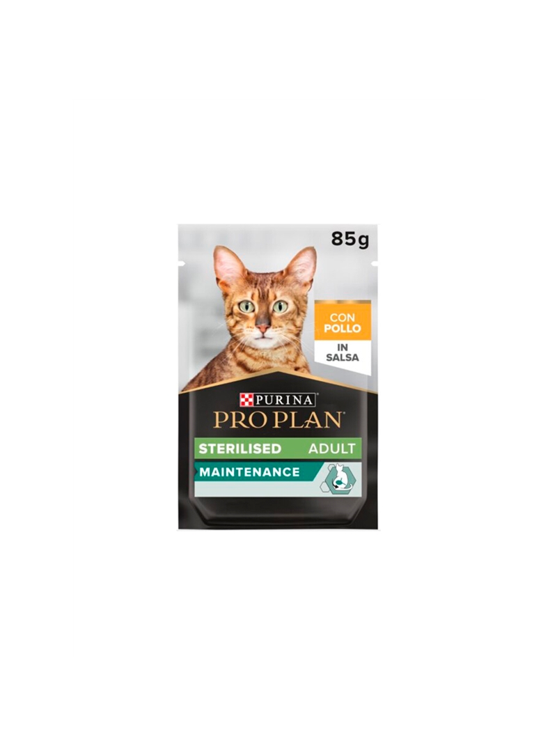 PRO PLAN CAT NUTRISAVOUR ADULT STERILISED - Frango em molho - 85gr - P12457651