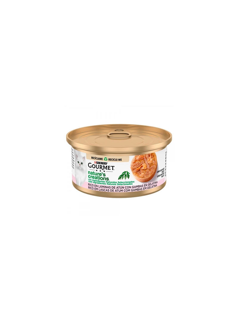 GOURMET NATURES CREATIONS ATUM E GAMBAS - Atum e gambas - 70gr - P12542248 GOURMET NATURES CREATIONS ATUM E GAMBAS - Atum e gambas - 70gr - P12542248