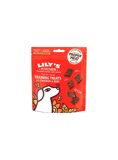 LILYS KITCHEN TRAINING TREATS DOG SNACKS FRANGO VACA - Frango e vaca - 70gr - L12584860