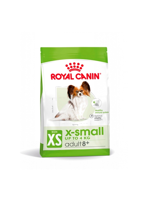 ROYAL CANIN X-SMALL ADULT 8+ - 500gr - RCXSA8050