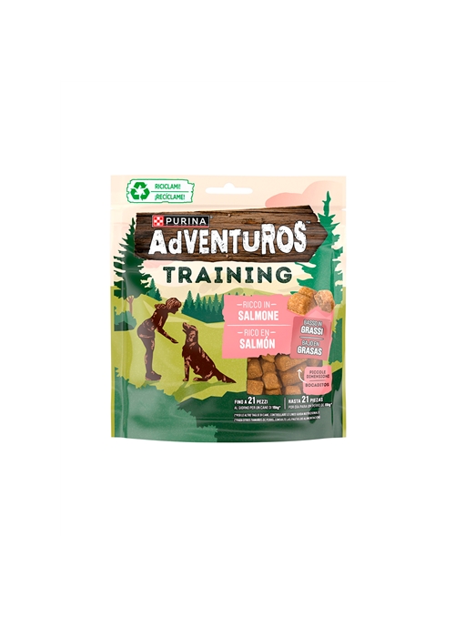 ADVENTUROS SNACKS TRAINING SALMÃO - Salmão - 115gr - 12571625
