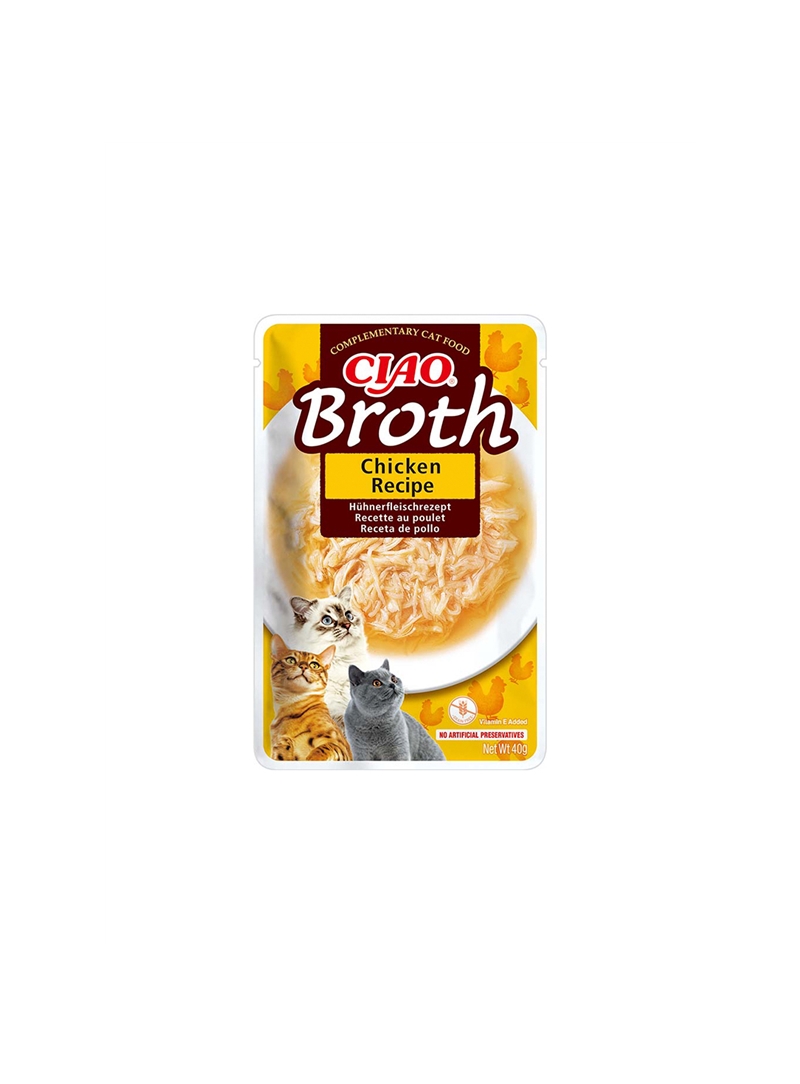 CHURU CAT BROTH FRANGO - Frango - 40gr - IN0825 CHURU CAT BROTH FRANGO - Frango - 40gr - IN0825