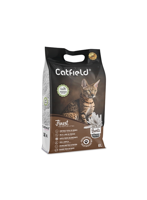 CATFIELD AREIA AGLOMERANTE FINEST PRO QUARTZ - 15 litros - CATFLD0125