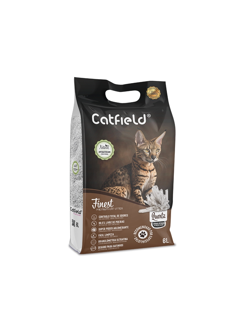 CATFIELD AREIA AGLOMERANTE FINEST PRO QUARTZ - 15 litros - CATFLD0125 CATFIELD AREIA AGLOMERANTE FINEST PRO QUARTZ - 15 litros - CATFLD0125