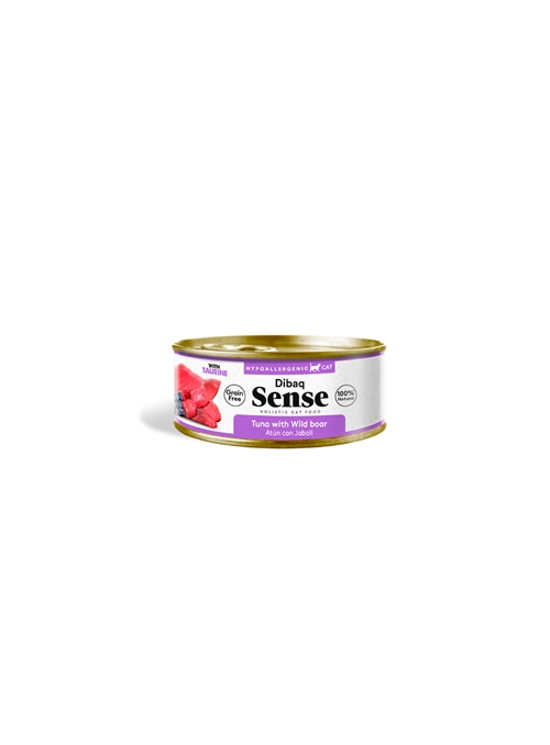 DIBAQ SENSE CAT GRAIN FREE WET TUNA WITH WILD BOAR - 70gr - D9303N