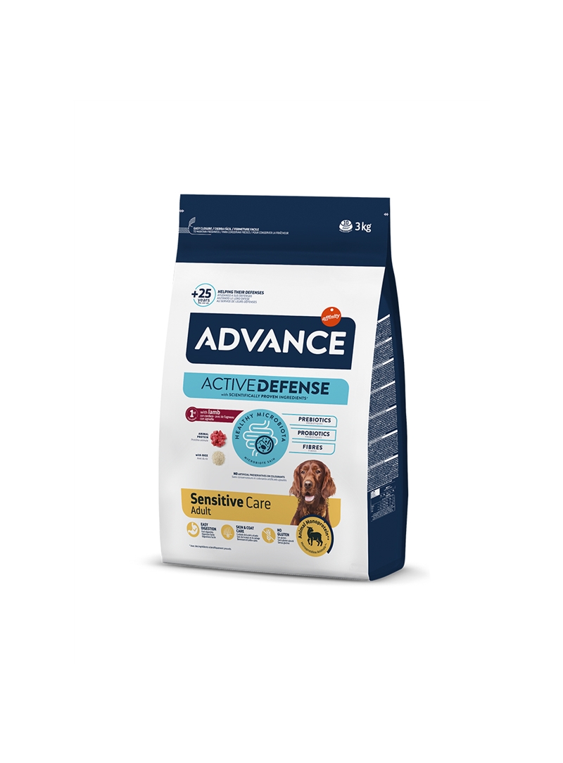 ADVANCE DOG MEDIUM/MAXI SENSITIVE LAMB - 3kg - A08037 ADVANCE DOG MEDIUM/MAXI SENSITIVE LAMB - 3kg - A08037