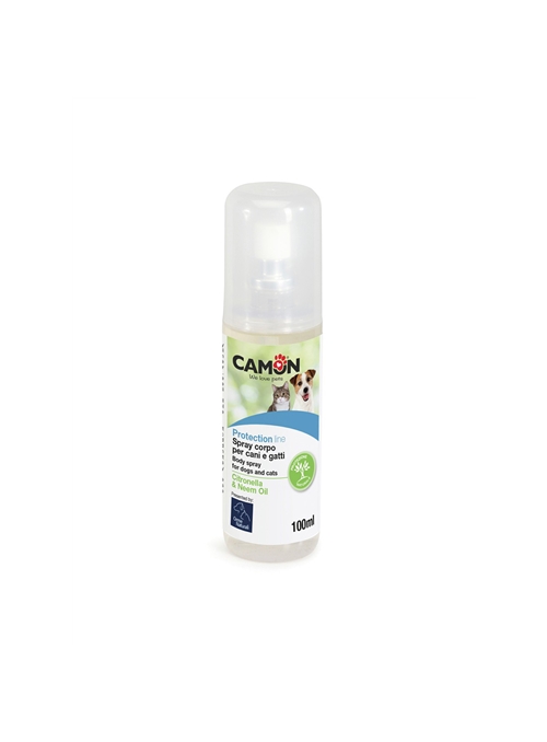 CAMON BODY SPRAY DE CITRONELA E ÓLEO CORPORAL DE NIM - 100ml - CMG965