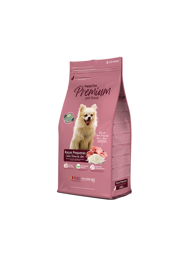 HAPPYONE PREMIUM DOG ADULT RAÇAS PEQUENAS - 4kg - HOP007-01 HAPPYONE PREMIUM DOG ADULT RAÇAS PEQUENAS - 4kg - HOP007-01