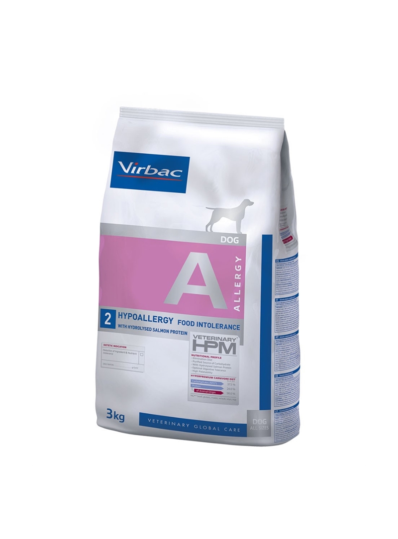 VIRBAC DOG A2 - HYPOALLERGY SALMON - 3kg - RACDO23K VIRBAC DOG A2 - HYPOALLERGY SALMON - 3kg - RACDO23K