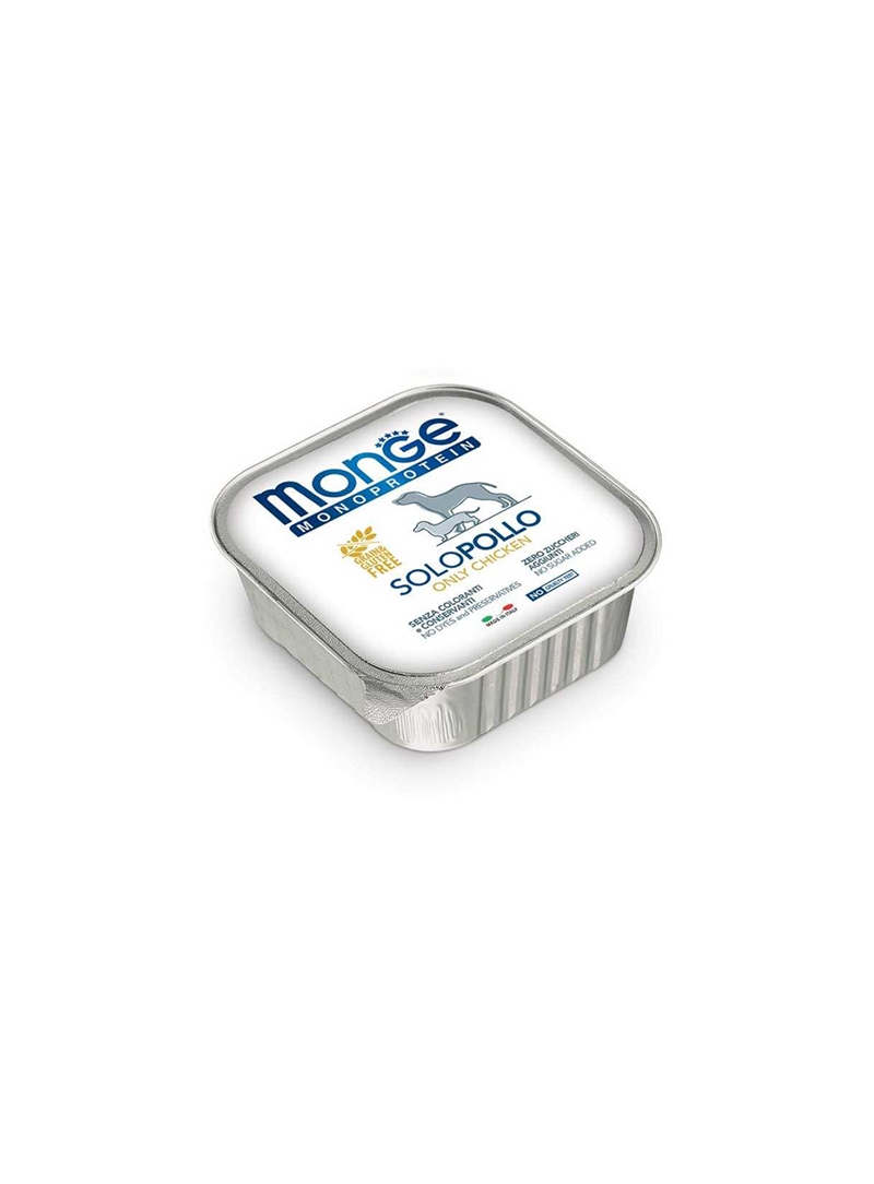 MONGE DOG MONOPROTEIN - HÚMIDO - Frango - 150gr - MO5978 MONGE DOG MONOPROTEIN - HÚMIDO - Frango - 150gr - MO5978