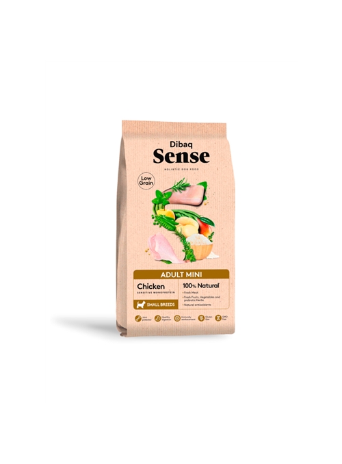 DIBAQ SENSE DOG ADULT MINI LOW GRAIN CHICKEN - 2kg - D7039N