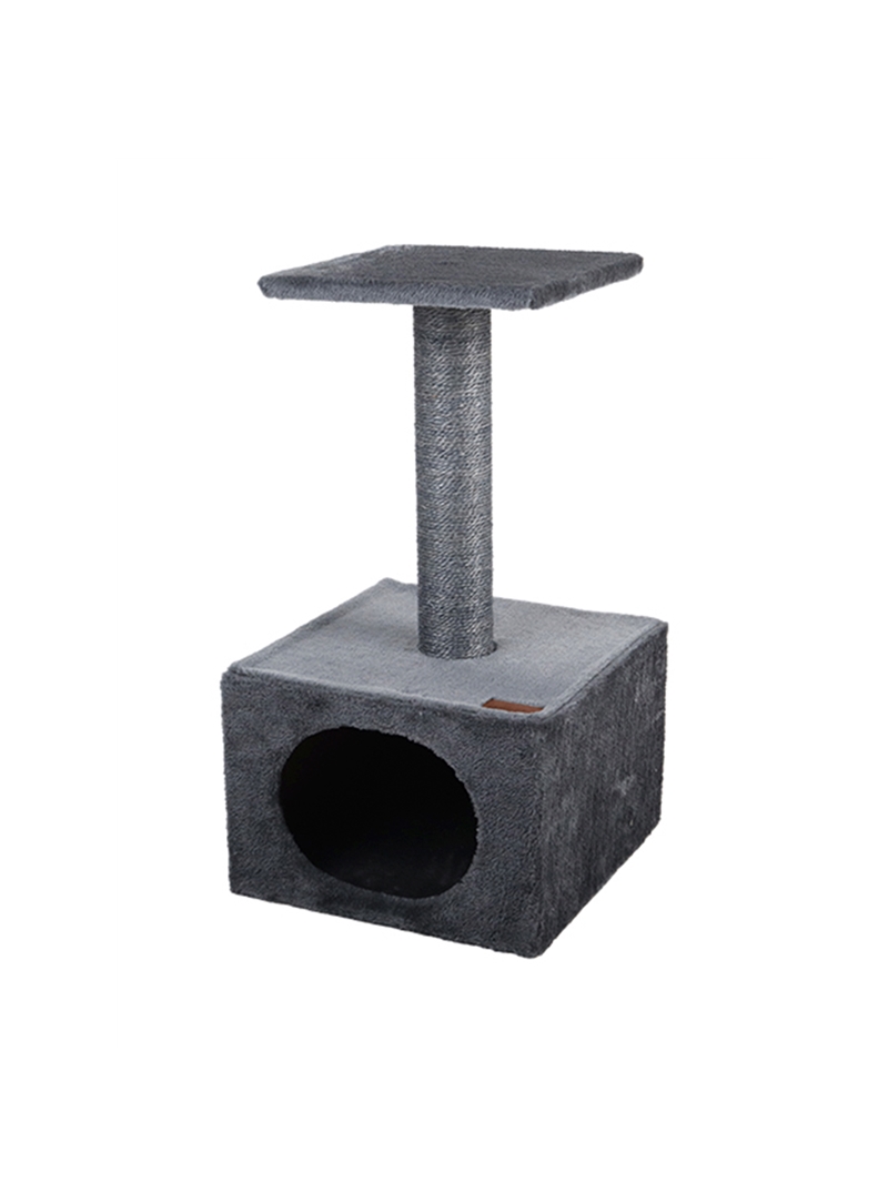 PAWPPIN ARRANHADOR COMFORT - 30 x 30 x 55cm - Cinza - PP20126