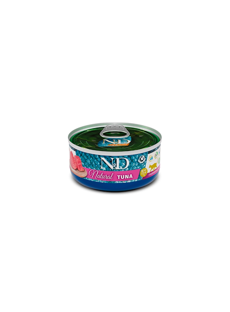 FARMINA N&D NATURAL CAT LATA ATUM - 70gr - NDN6181