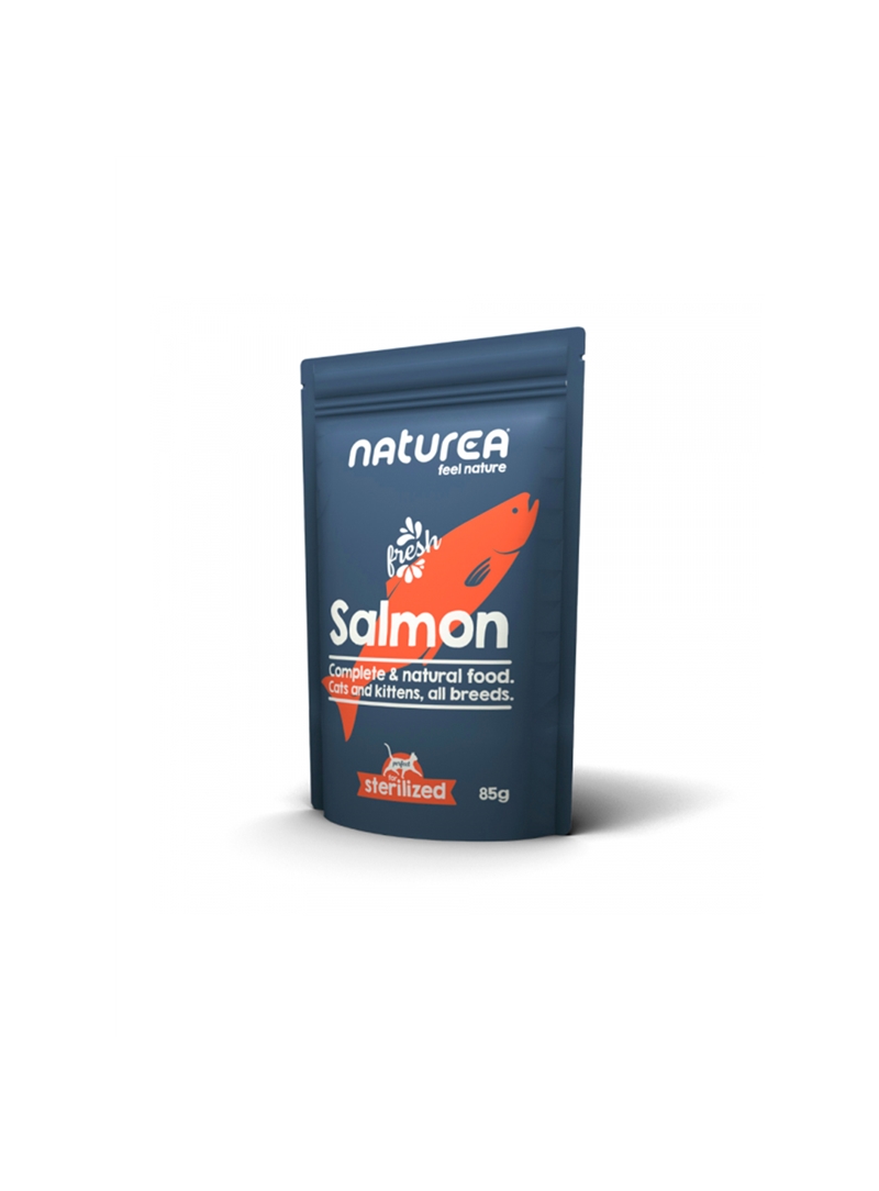 NATUREA CAT SALMON GRAIN FREE WET - Salmão - 85gr - NR269