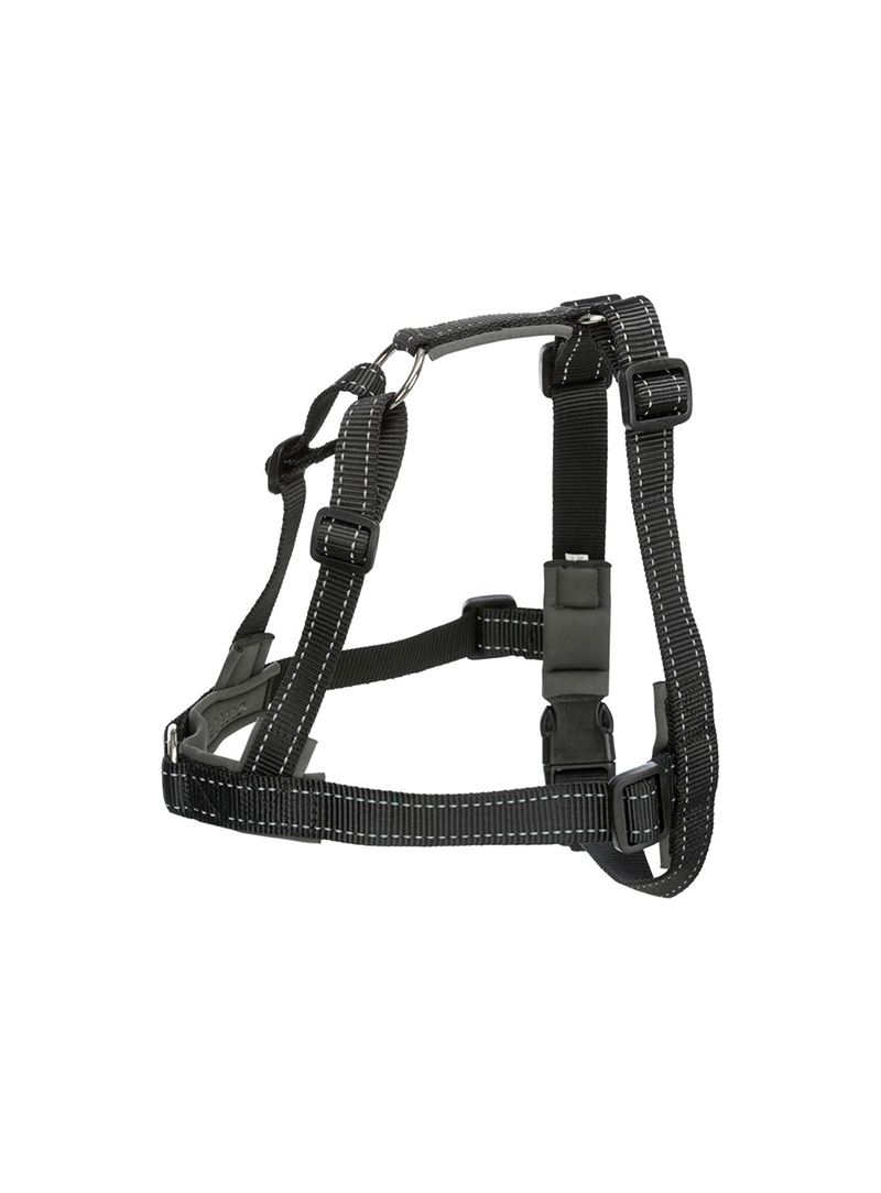 TRIXIE PEITORAL DE TREINO LEAD N WALK SOFT - Preto - L - XL - TX13057 TRIXIE PEITORAL DE TREINO LEAD N WALK SOFT - Preto - L - XL - TX13057