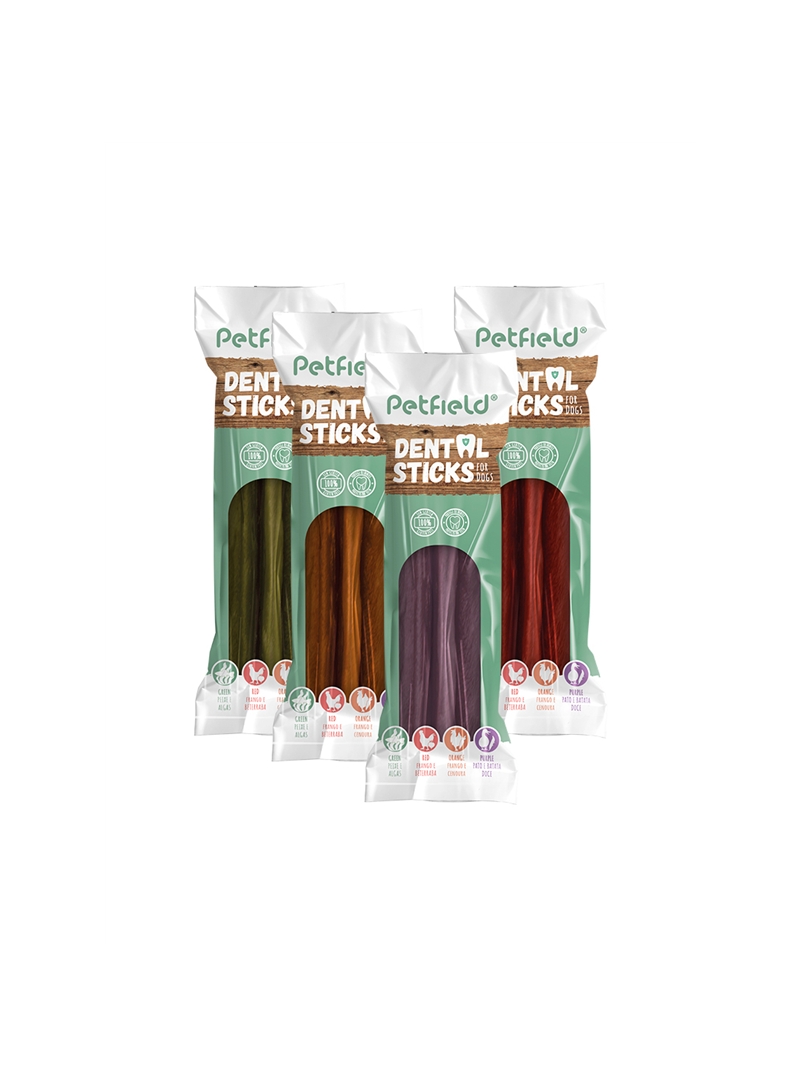 PETFIELD DENTAL STICKS - Peixe e Algas - PFS4001-1 PETFIELD DENTAL STICKS - Peixe e Algas - PFS4001-1