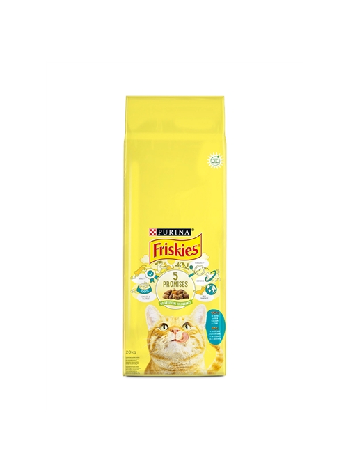 FRISKIES GATO ADULT | ATUM & LEGUMES - 2kg | Validade do produto 31/03/2025 - F12151547
