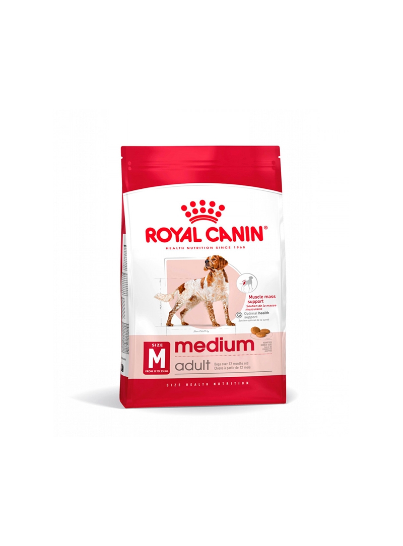 ROYAL CANIN MEDIUM ADULT - 4kg - RCMEDIUMAD04 ROYAL CANIN MEDIUM ADULT - 4kg - RCMEDIUMAD04