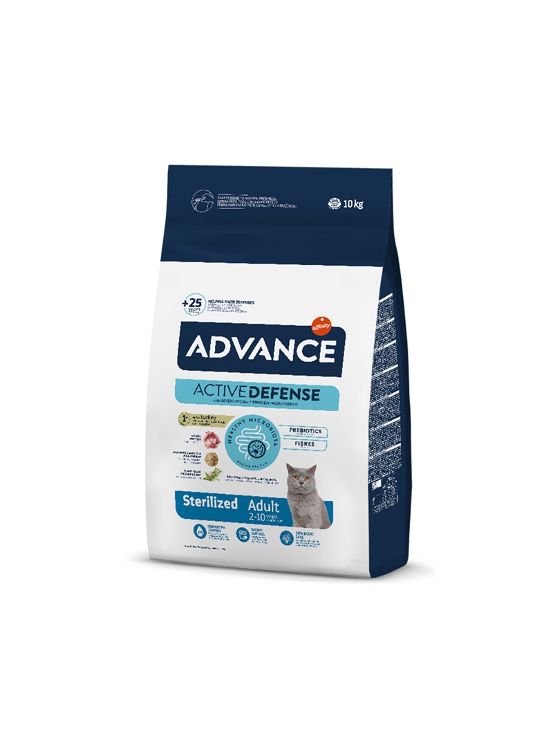 ADVANCE CAT ADULT STERILISED TURKEY - 400gr - AD922228 ADVANCE CAT ADULT STERILISED TURKEY - 400gr - AD922228