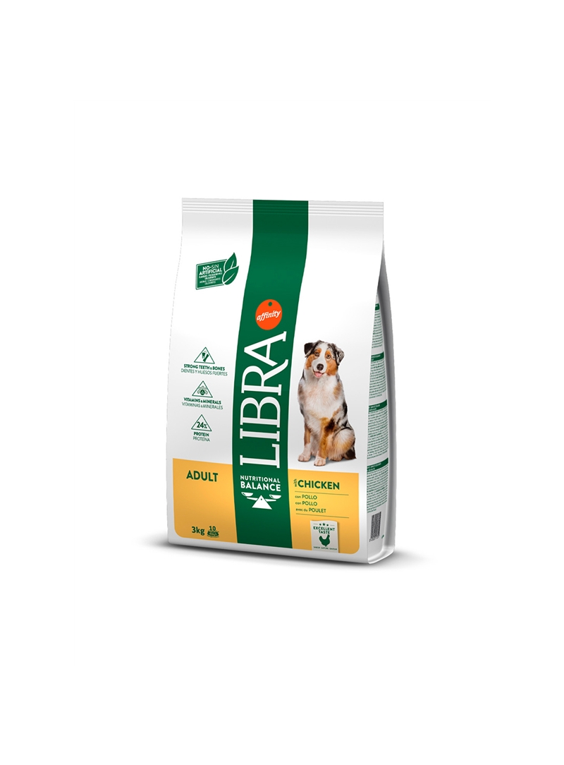 LIBRA DOG ADULT FRANGO - 3kg - LI922009 LIBRA DOG ADULT FRANGO - 3kg - LI922009