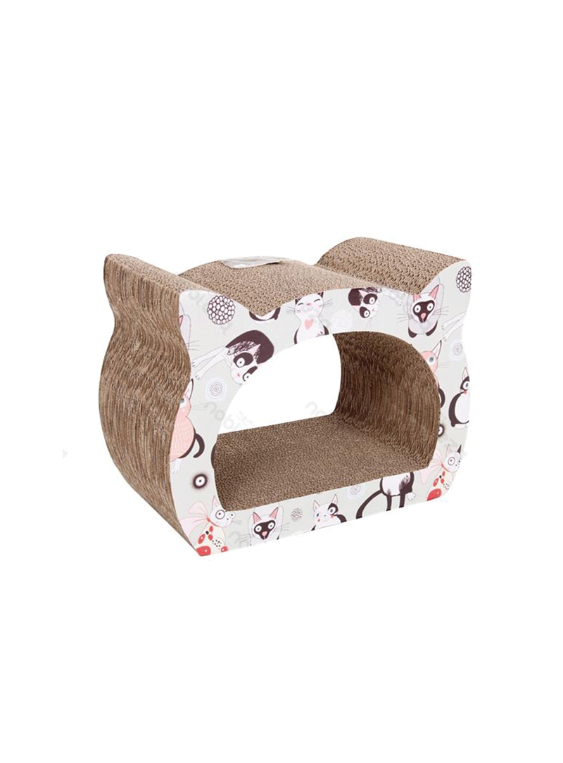 NOBLEZA ARRANHADOR DE CARTÃO - GATO - 39 x 29 x 22cm - NBZ26494 NOBLEZA ARRANHADOR DE CARTÃO - GATO - 39 x 29 x 22cm - NBZ26494